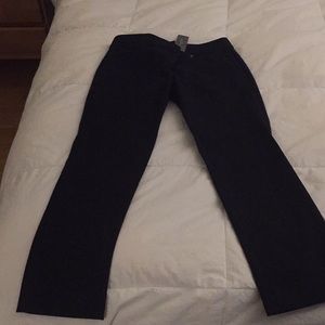 New with tags Ann Taylor ankle Pants navy 00p